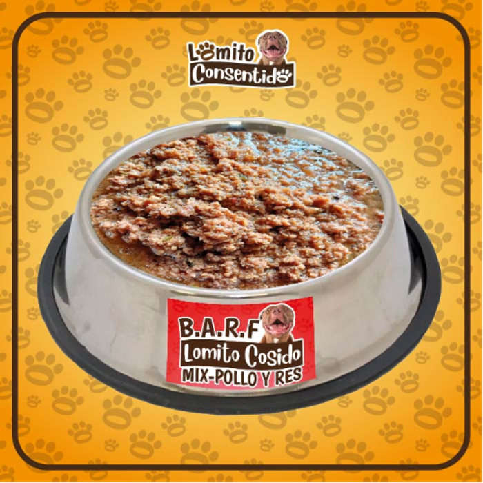 Barf Mix Pollo y Res