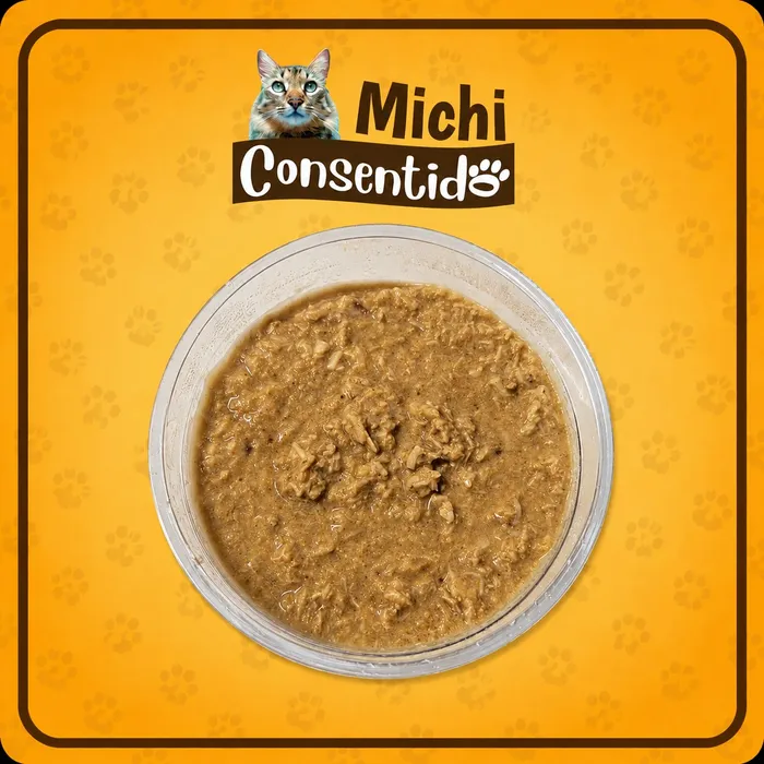 Pate de carne de res e hígado de pollo para gatos, alimento húmedo natural en presentación de 150 gramos, rico en proteínas, hierro, vitamina A y vitaminas del grupo B que fortalecen energía, visión y sistema inmunológico